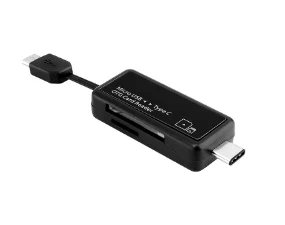 UC372 Type-C Card Reader with Foldable Cable